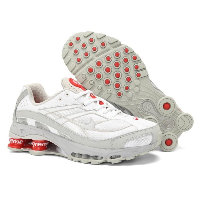 Chaussure supreme blanche best sale