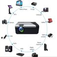 SOTEFE®WiFi Vidéoprojecteur Full HD 1080P-Mini Projecteur Portable 6000 Lumens Rétroprojecteur Sans fil Pr iPhone-Samsung-Hauwei Sma-2