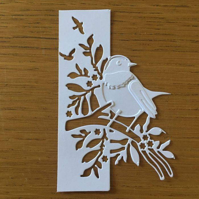 GLOBLELAND 10pcs Matrices Découpe Oiseaux Métal - Set Dies Scrapbooking Et Fabrication Cartes