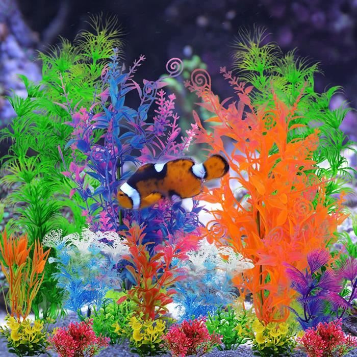 Logiciel de Simulation arbre de corail Aquarium paysage plastique et  céramique Aquarium vivant plante créature eau plantes décoration