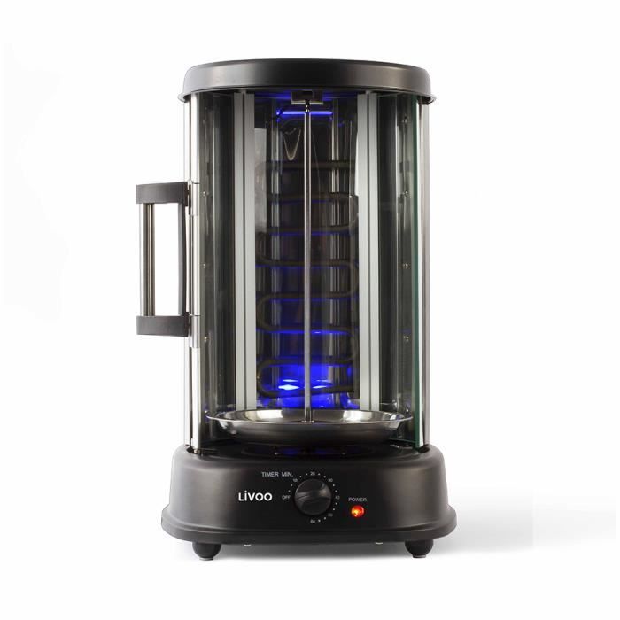 Rôtissoire 16 Pouces Avec Grille En V – Acier Inoxydable Brossé, 20 Lbs, Four