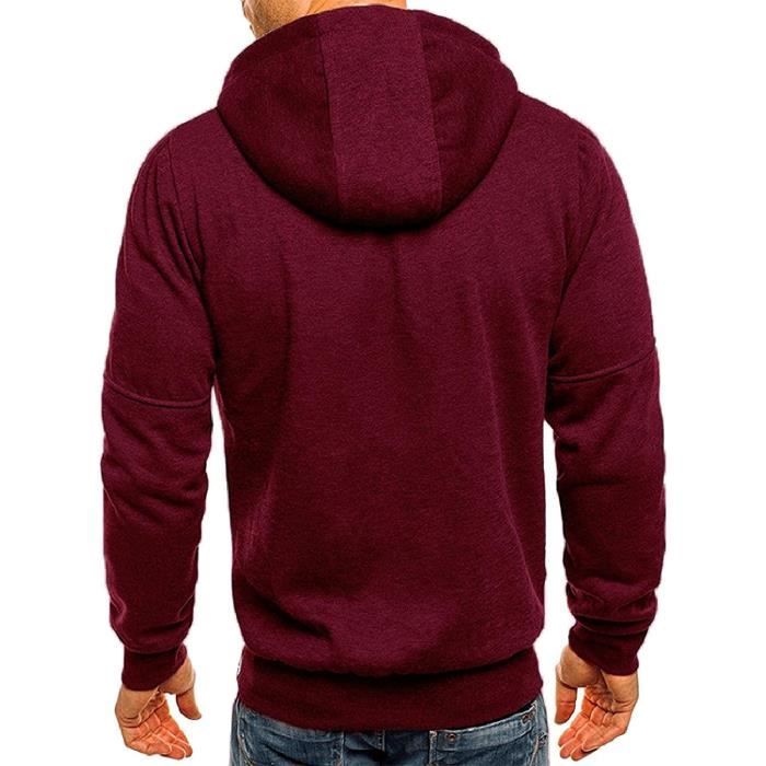 Manteau sweat homme outlet
