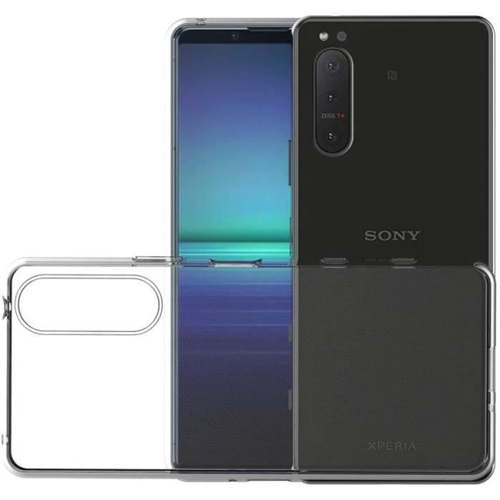 2 Films Protection écran Verre Trempé Pour Sony Xperia 5 - Anti-rayures, 9H, Incurvés - Neuf