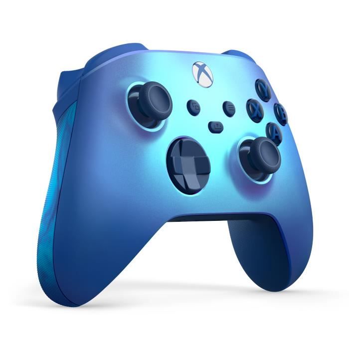 Pack Xbox : Console Xbox Series S - 512Go + 2ème manette Xbox Series sans  fil nouvelle génération - Shock Blue (Bleu) - Cdiscount Jeux vidéo