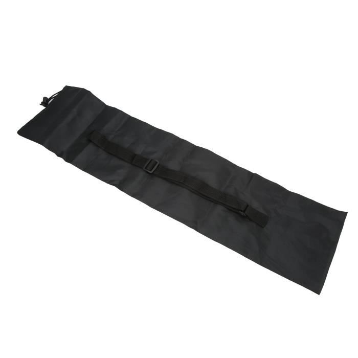 Sac De Rangement Léger Pour Bâtons De Randonnée – Oxford Imperméable – Taille 77x18 Cm – Accrochage Sac à Dos – Noir