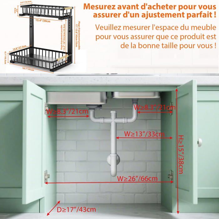 Etagere Coulissante Sous Eviernull