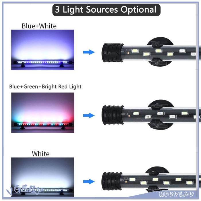 Tbest Lumière de pêche à LED Lumière de Pêche 126 LED IP68 Étanche