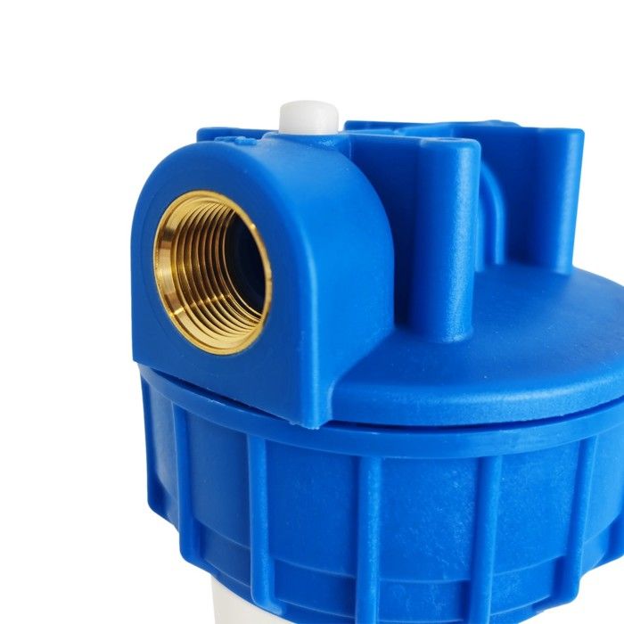 Porte-filtre pour eau chaude laiton/inox - 20 - 20/27 - Adoucisseur Eau
