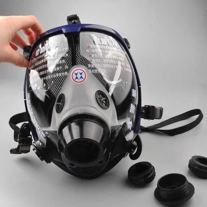 Masque à gaz intégral, respirateur facial, peinture, polissage à la  machine, soudage et autres travaux de protection, 6800 - AliExpress