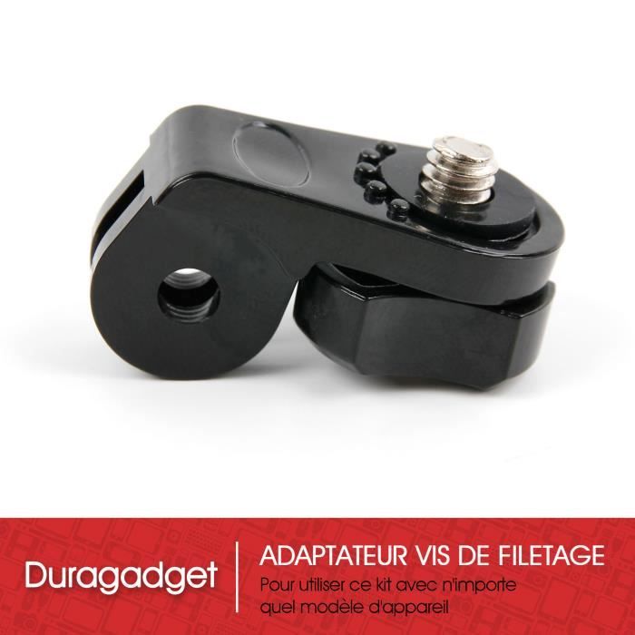 DURAGADGET Kit Complet d'accessoires 11 pcs (Harnais Poitrine