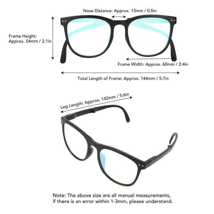 LES Lunettes daltoniennes de haute qualite Lunettes de correction aveugles rouges et vertes Lunettes portables pliantes pour da A3 Achat Vente lunettes de vue Lunettes daltoniennes Cdiscoun