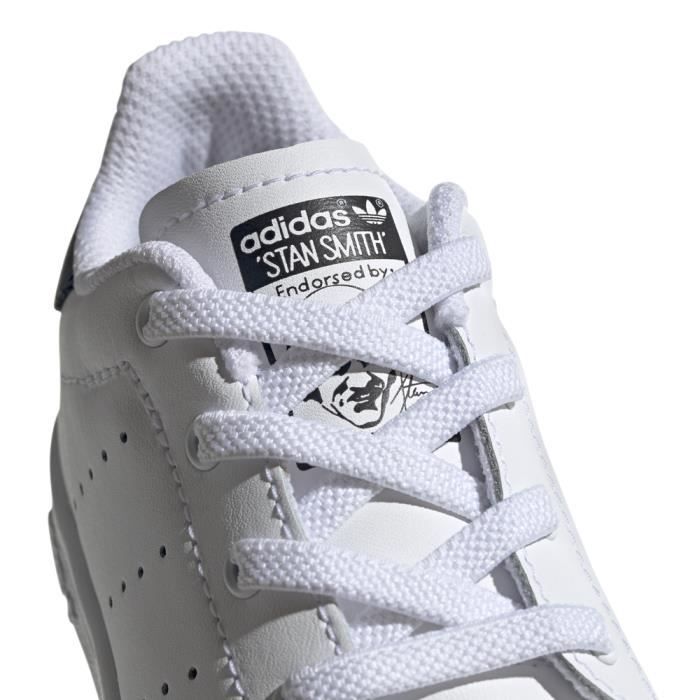 Baskets Stan Smith Bébé Fille - ADIDAS ORIGINALS - Blanc - Cuir - Lacets -  Cdiscount Chaussures