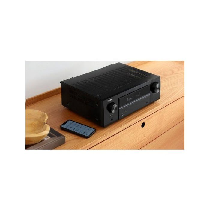 Amplificateur AV Denon AVR-X1800H DAB - 7.2 Canaux 175W - HDMI 8K - Dolby Atmos - HEOS