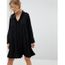 Pimkie Robe Ample Style Bohème Noir Esppo Taille 38 Noir