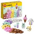 LEGO® Classic 11028 L’Amusement Créatif Pastel, Jouets Briques avec Dinosaure et Chat, Cadeau-0