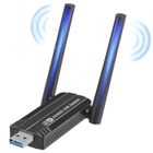 Carte Réseau WiFi 6E - OTBACT - AX5400 - 5400Mbps - USB Dongle - Compatible Windows 10/11