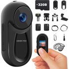 Caméra Sport - AIMIUVEI - 120° Caméra d'action - 32 Go/1080P HD/Vision Nocturne/Caméra de Casque Moto Multifonction Accessoires