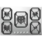 Table de cuisson - LOFRA - HLS7A0 Urano 75 - 5 brûleurs à gaz avec soupapes IN 1 Triple Crown - Acier