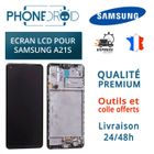 PHONEDROID Écran complet LCD + Tactile Samsung A21S avec châssis + Outils, stock FR