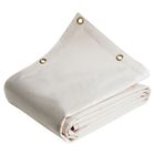 TECPLAST Toile Pergola Blanc Crème 4x6 m LP640PR - Garantie 8 ans - Bâche Pergola ou Tonnelle étanche en PVC pour terrasse