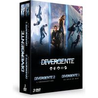 DVD pack Divergente - Coffret : Cinq destins, un seul choix + L'insurrection + Au-delà du mur