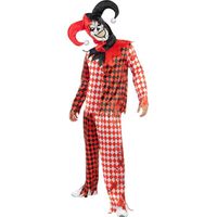 Déguisement clown arlequin homme - FUNIDELIA - Taille XXL - Halloween, carnaval et fêtes