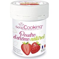 Arôme alimentaire naturel en poudre 15 g - fraise