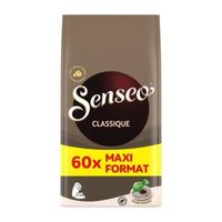 LOT DE 3 - SENSEO - Classique Café Compatibles Senseo - paquet de 60 dosettes - 416 g