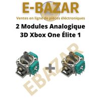 Joystick Xbox One Elite 1 - EBAZAR X2 Modules Élite 1 - Gris Blanc - Garantie 2 ans