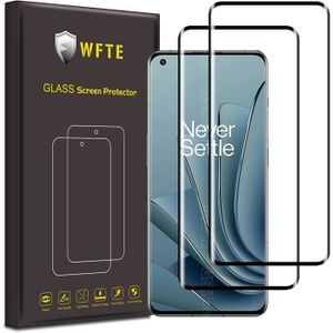 WFTE [Lot de 2 Verre Trempé pour Samsung Galaxy S22 Ultra 5G 3D Couverture  Complète Film de Protection d'écran avec Haute Transparence à 99%
