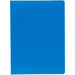 Porte-vue polypro 80 pochettes plastiques - lutin 160 vues bleu