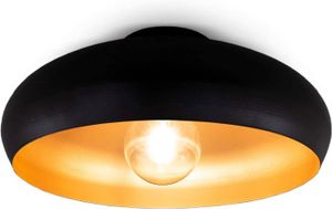 PLAFONNIER plafonnier noir doré design rétro éclairage plafon