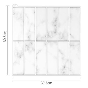 Carreaux De Mosaïque Céramique Diamant - Blanc Mat - Réf. 13MD-0111_b - Pour Cuisine, Salle De Bain