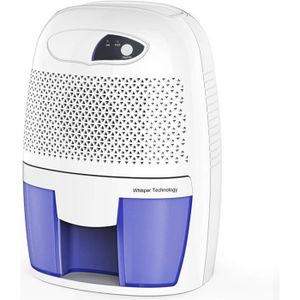 DÉSHUMIDIFICATEUR ultra-silencieux Mini Déshumidificateur d'Air Compact 500 ml pour l'Humidité et les Moisissures à la Maison, pour Cuisine, Chambre, 
