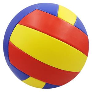 BALLE - BOULE - BALLON Un 2 - Ballon de volley-ball intérieur-extérieur, Taille officielle 5, Pour entraînement plage