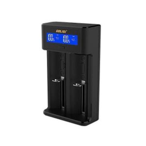 CHARGEUR - ALIMENTATION Chargeur accu i2 LCD - Golisi