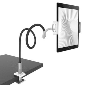 Oilcan Support Tablette Bras Articulé Réglable, Porte Tablette Table Lit en  Aluminium avec Bras Pivotant à 360° Pliable, pour iPad Pro 12.9 Air Mini
