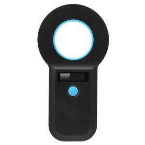 BADGE RFID - CARTE RFID Scanner pour animaux de compagnie, lecteur de puces pour animaux, écran de charge USB portable à haute luminosité pour chien