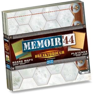 JEU SOCIÉTÉ - PLATEAU , Memoir '44: Breakthrough Kit , Board Game , Ages