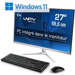 ORDINATEUR TOUT-EN-UN PC tout-en-un CSL Unity F27W-JLS Pentium - 1000 Go