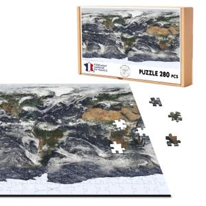 PUZZLE Puzzle Classique 280 pièces Carte du Monde Planisp