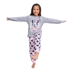 PYJAMA Pyjama long fille Cerda Minnie - gray - 6 ans