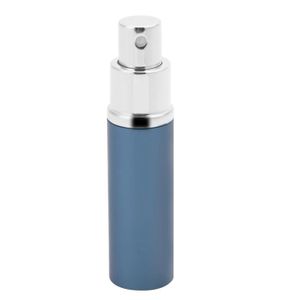 BOUTEILLE - FLACON SURENHAP Flacon atomiseur de parfum rechargeable Bouteille de parfum rechargeable de 10 ml, atomiseur de parfum parfum Argent Bleu
