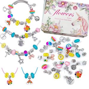 EFO SHM Bijoux Enfants Fille Kit Fabrication Collier Bracelets