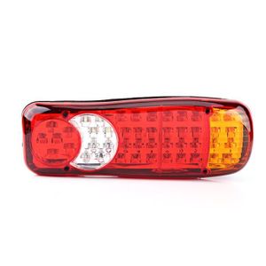 PHARES - OPTIQUES SIB Lampe arrière 2Pcs 12V 46 LED Feux Arrières Lampe de Frein Arrière Clignotant Arrêt pour Voiture Camion Van 7092761467447