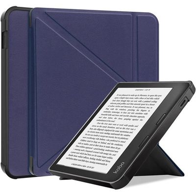 VOVIPO Coque de Protection Universel pour Kindle Paperwhite Kobo Liseuse 6  Pouces, étui Folio Compatible avec la liseuse
