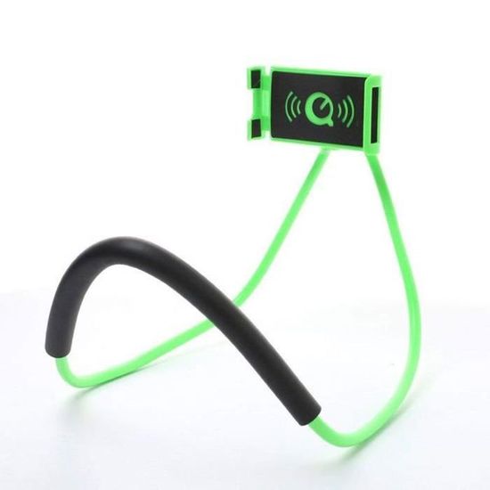 Support Smartphone Flexible Pour Barre De Cou – Pliant, Réglable 360°, En Aluminium, Pour Selfies Et Vidéos