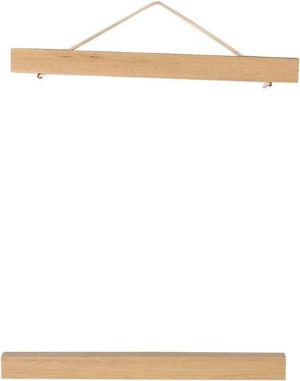 Cadre Photo Magnétique En Bois - Support D'affiche Modulable - Déco Murale Design - 10