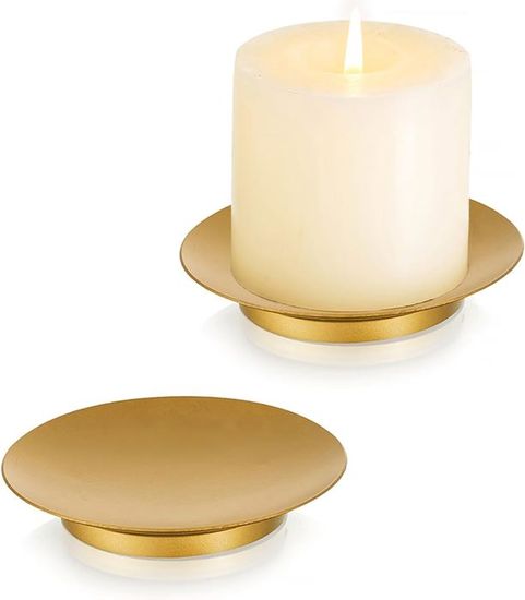 Lot De 12 Bougeoirs En Argent, Bougeoirs En étal Pour Bougies Coniques