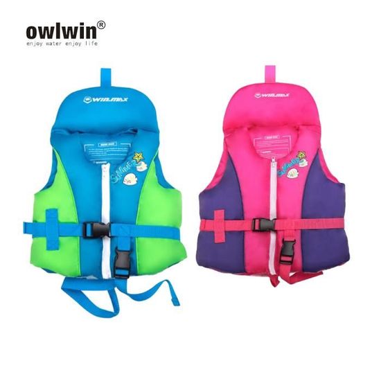 Gilet De Sauvetage Enfant - Ajustable, Flottabilité EPE, Sécurité Piscine Ou Plage